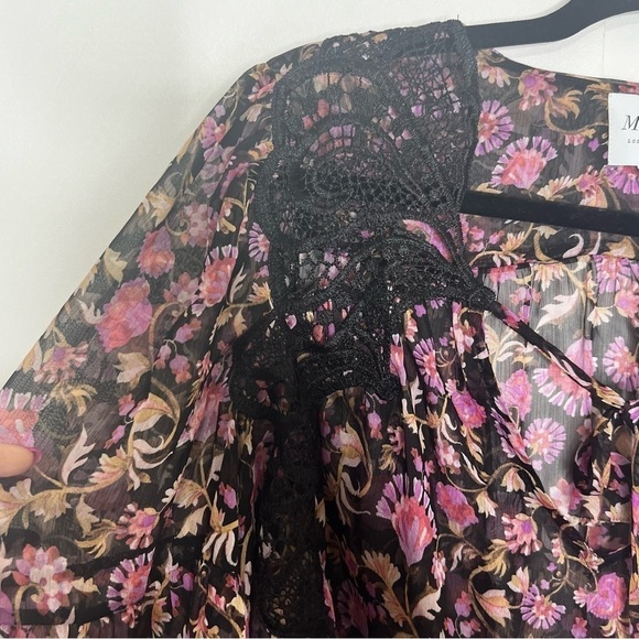 MISA LOS ANGELES NWOT Rosie Rosetta Fleur Blouse Top - Picture 5 of 9